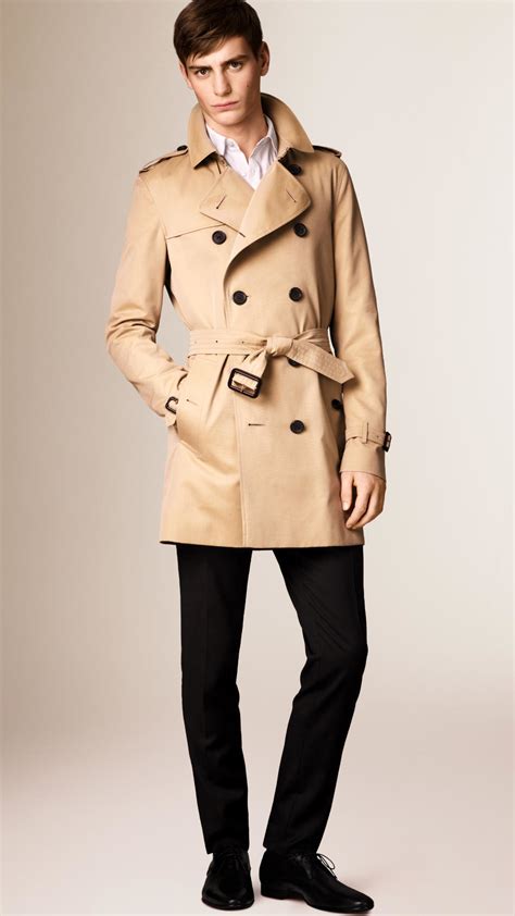 burberry kensington trench mens|Burberry kensington trench coat men's.